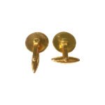 Golden and Red Infinity 92.5 Sterling Silver Cufflinks - Image 4