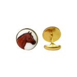 Hand Painted Exotic Animals Cufflinks Collection - Image 3