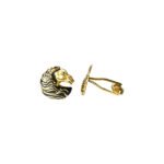 3D Horse 92.5 Sterling Silver and Enamel Cufflinks - Image 2