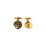 Infinity 925 Silver and Enamel Cufflinks - Image 4