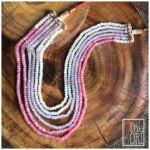 Pink Lemonade Neckpiece. Length 200mm with Extender Dori - Image 2