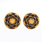 .925 Silver Design with Black and Blue Enamel - Image 3