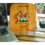 Mayo College Personalized Coat of Arms - Desk/Wall Mounted Wooden Plaque - Image 10