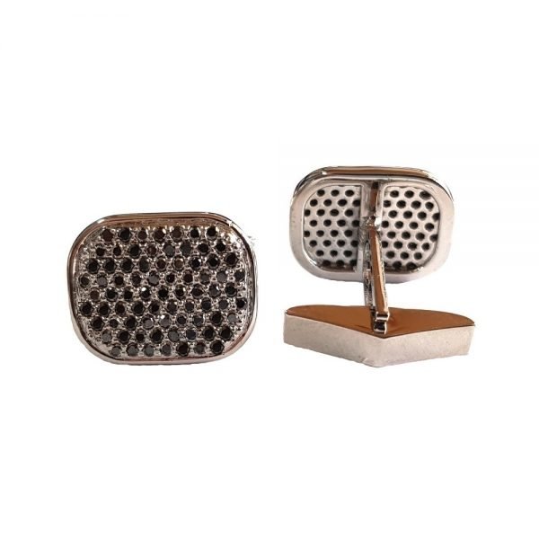 Celebrity Collection - Designer Cufflinks - Victorian Style - Black Onyx