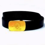 Mayo College Belt - Mayoor - Gold Plated - Image 2