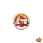 Royal Buttons for Bandhgala - Mahson State - Hand Painted - Image 2