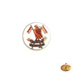 Royal Buttons for Bandhgala - Jodhpur Lancers - Hand Painted - Image 2