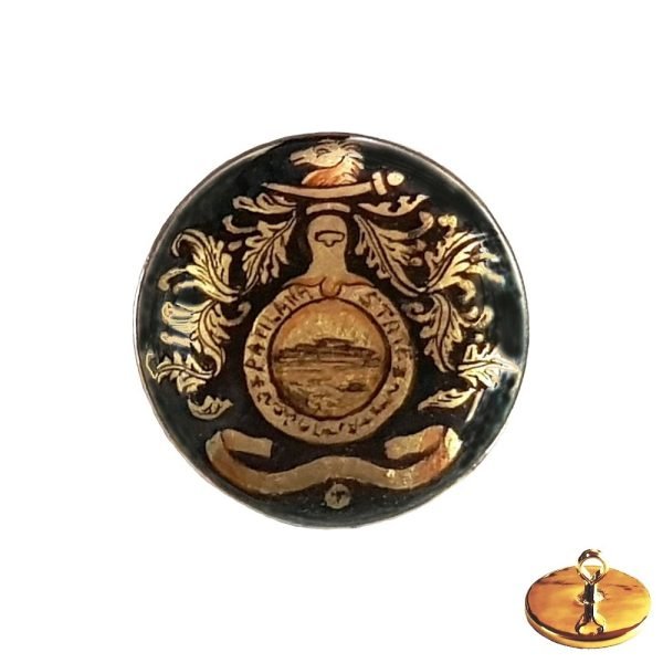 Royal Buttons for Bandhgala - Palitana State - Hand Painted