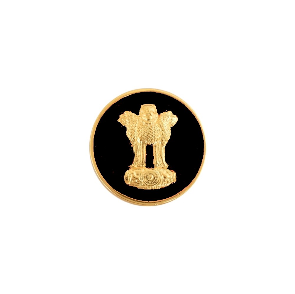 Buy quality 22kt/916 yellow gold stately ashok stambh ring for men in  Ahmedabad
