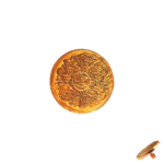 Royal Buttons for Sherwani - Mughal Asharfi - Gold Plated Silver - Image 3