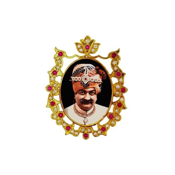 Royal Brooch or SirPech - Mandawa State - Rubies & Daimonds