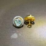 2.40 ctw. Moissanite Diamond Polki Earrings - Image 2
