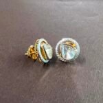 2.50 ctw. Moissanite Diamond Polki Earrings - Image 4