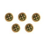 Exclusive Thewa Designer Sherwani Buttons - Image 2