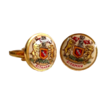 Royal Cufflinks - Sitamau State - Hand Painted - Image 4