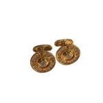 Celestial Orbit Cufflinks with Swarovskis - Image 2