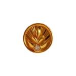 Regal Radiance Gold Cufflinks - Image 2