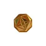 Golden Prism Cufflinks - Image 2