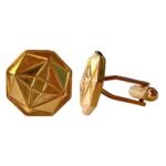 Golden Prism Cufflinks - Image 3