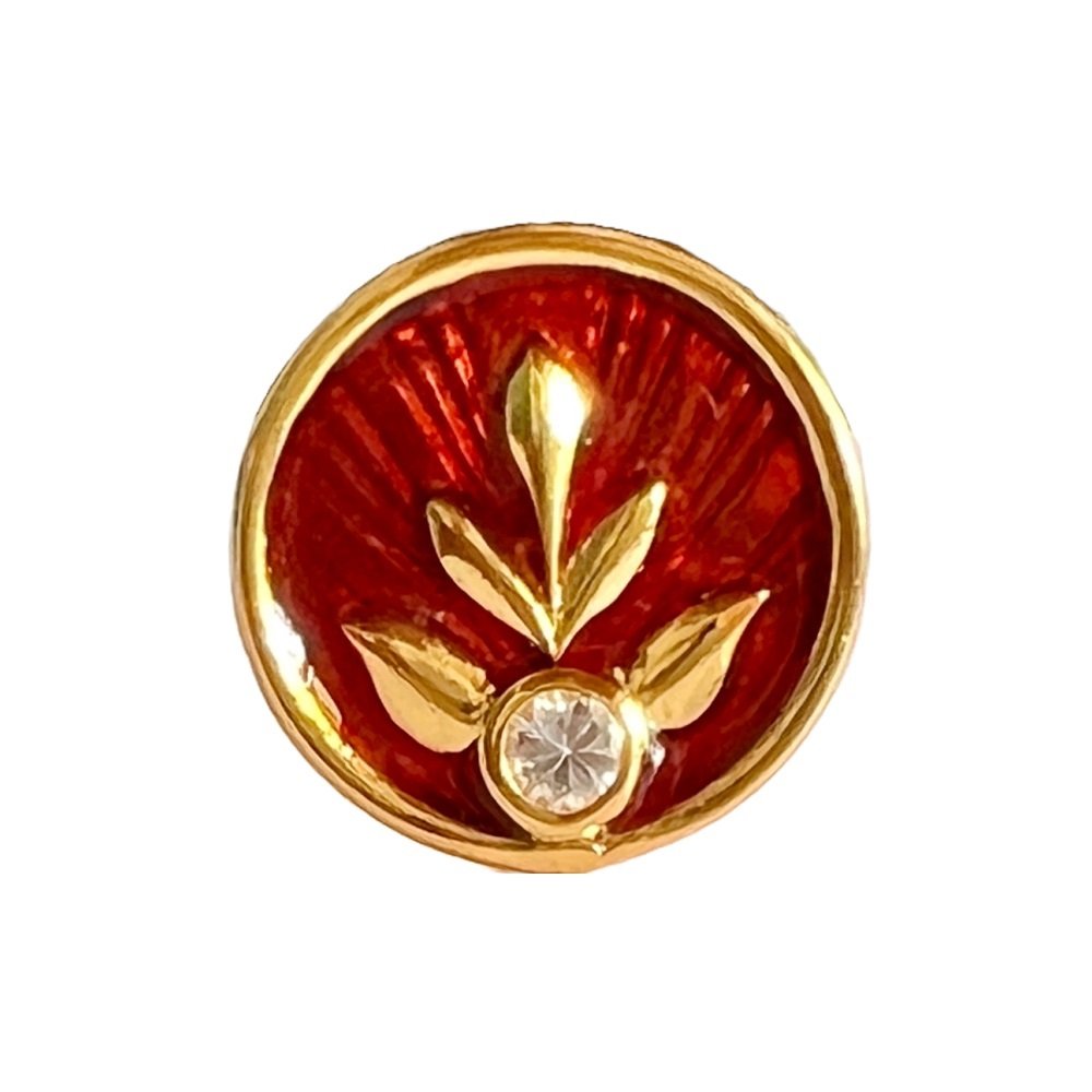 S997 (2) Imperial Laurel Sherwani Buttons - Image 1