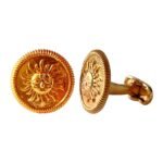 Surya Glory Golden Cufflinks - Image 4