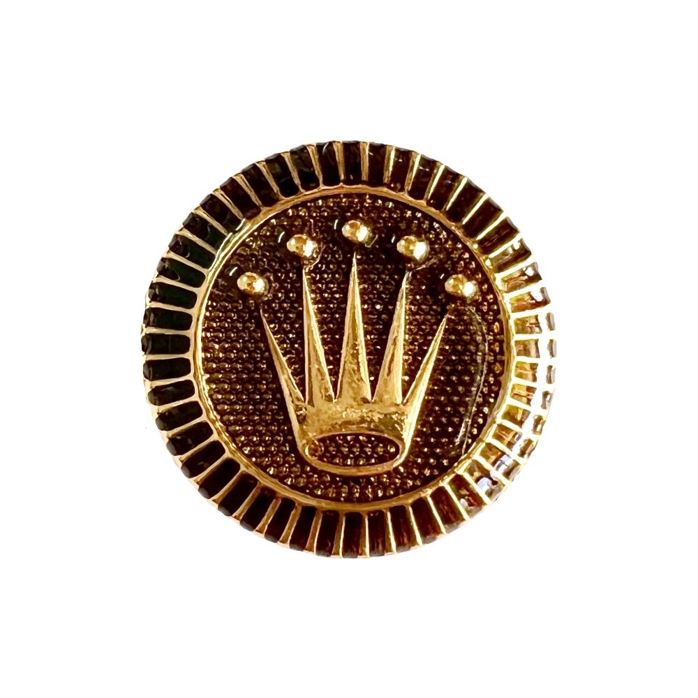 S1013 (1) Regal Crown Crest Sherwani Buttons - Image 1