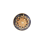 Designer Star Cufflinks With Blue Enamel - Image 2