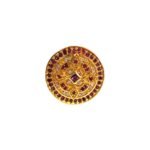 Designer Ruby & Diamond Sherwani Buttons - Image 2