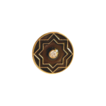 Celestial Radiance Cufflinks in Smokey Enamel - Image 2