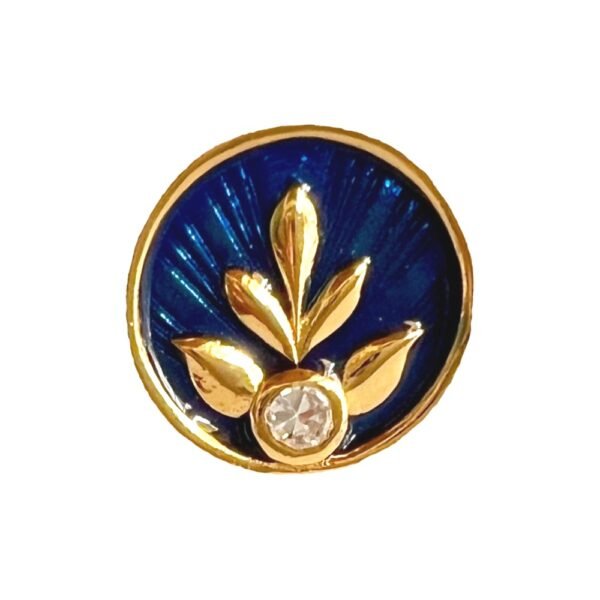Regal Bloom Enamel Sherwani Buttons