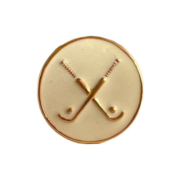 Royal Hockey Sherwani Buttons - Ivory Enamel