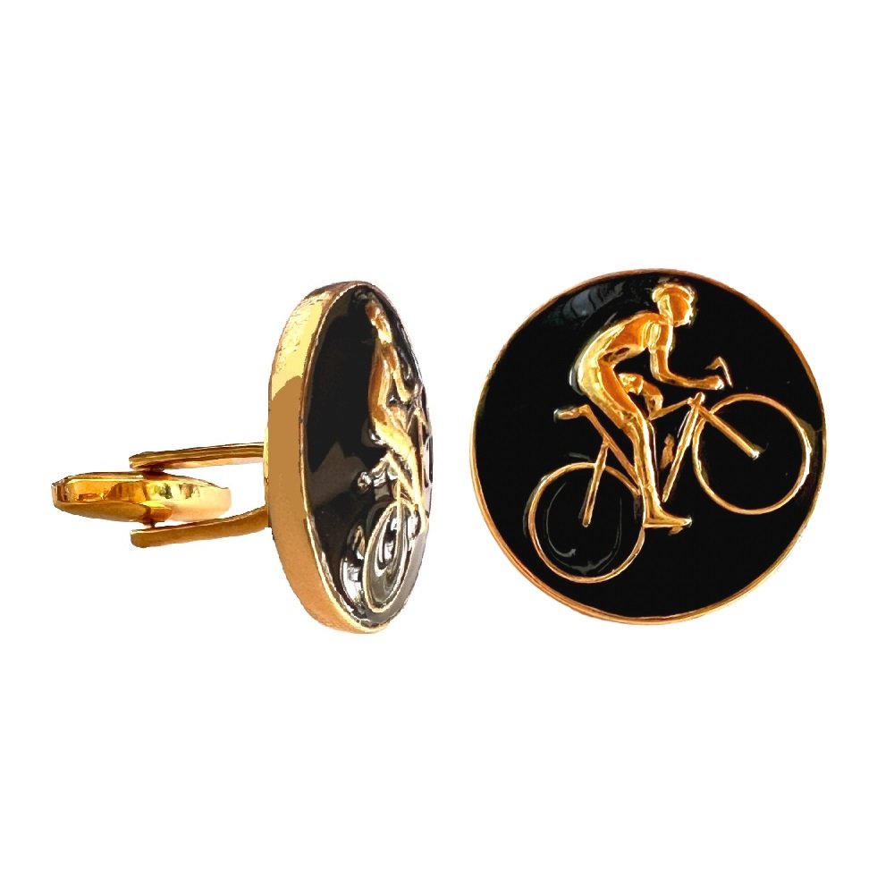 S1034 (5) Cyclist's Prestige Cufflinks - Image 1