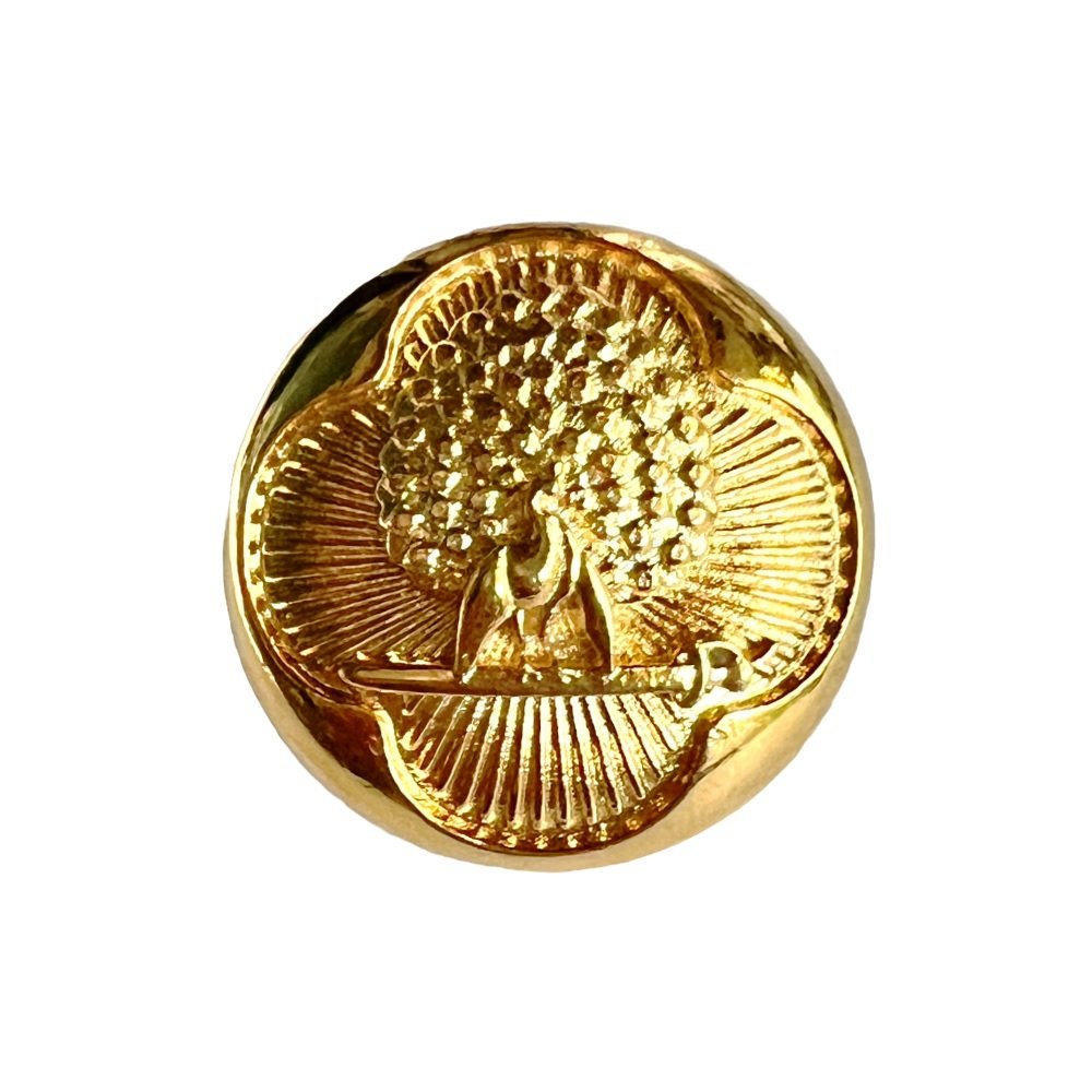 S1035B Regal Gold Mayoor Bandhgala Buttons - Image 1