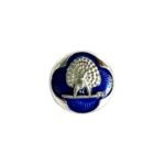 Regal Blue & Silver Mayoor Lapel Pin - Image 2