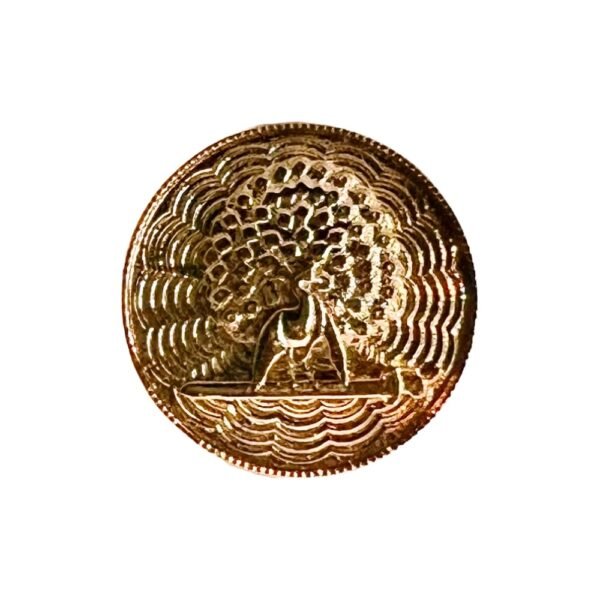 Imperial Golden Mayoor Bandhgala Buttons
