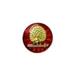 Imperial Scarlet Gold Mayoor Bandhgala Buttons - Image 2