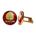 Imperial Scarlet Gold Mayoor Cufflinks - Image 3
