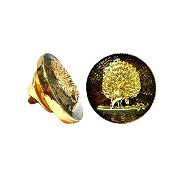 Imperial Smokey & Gold Mayoor Lapel Pin