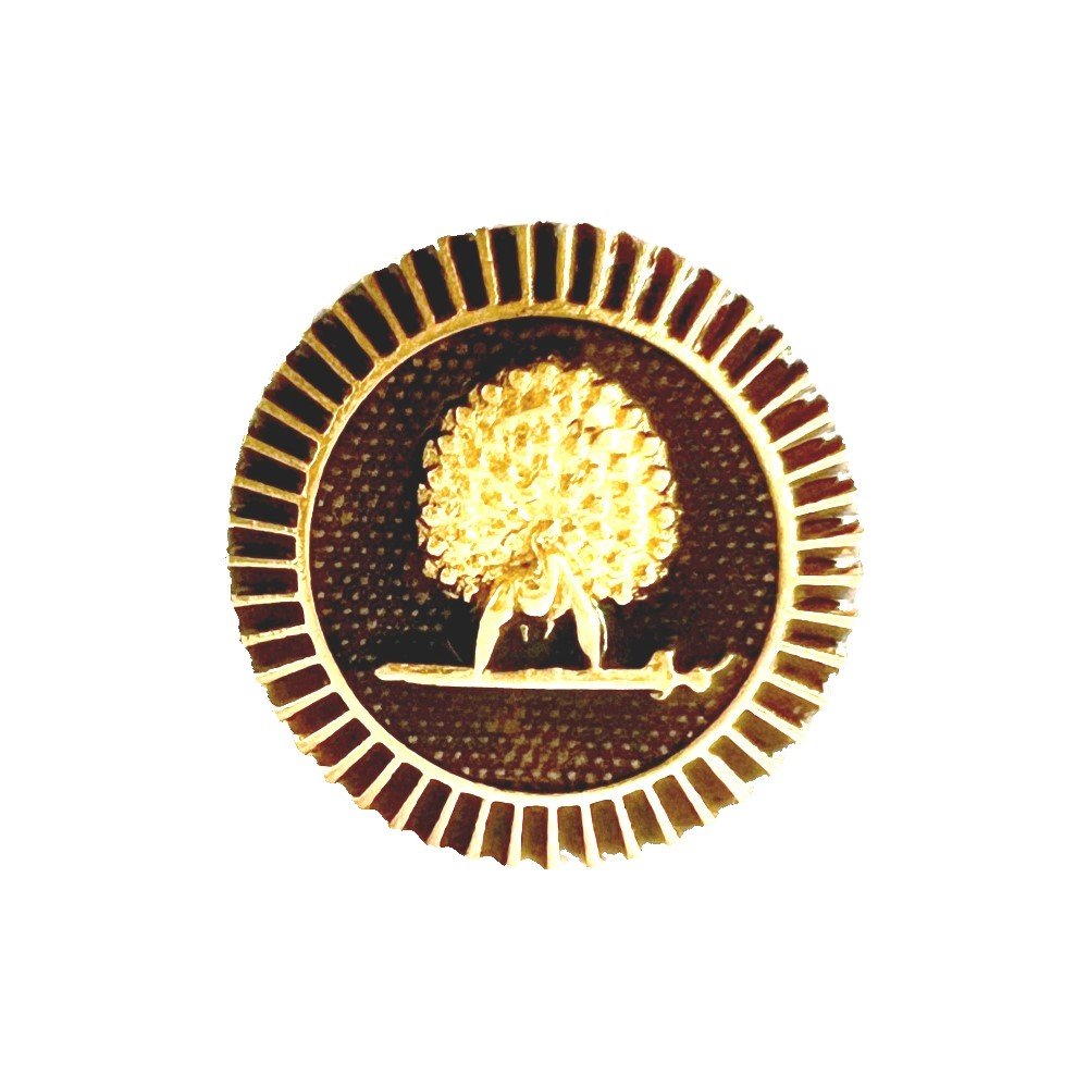 S1050B Regal Mayoor Emblem Buttons - Smokey - Image 1