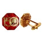 Mayo 150 Commemorative Emblem Cufflinks - Maroon - Image 2