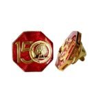 Mayo 150 Commemorative Emblem Lapel Pin - Maroon - Image 2