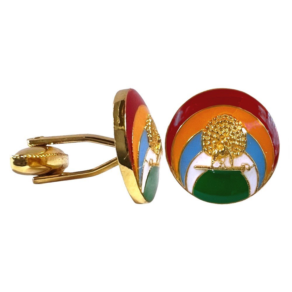S1061C The Mayo Flag & Mayoor Cufflinks - Image 1