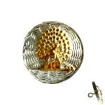 Imperial Golden Mayoor in Silver Cufflinks - Image 2