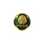 Regal Green & Gold Mayoor Cufflinks - Image 2