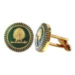 Regal Mayoor Emblem Cufflinks - Royal Green - Image 3