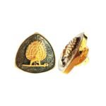 Imperial Plumage Mayoor Lapel Pin - Smokey - Image 2