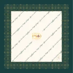 Mayo College Tie & Pocket Square Assembly Hall Design on Green - Image 5