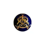 Royal Buttons - Jaisalmer State - Encrusted Crest - Image 2