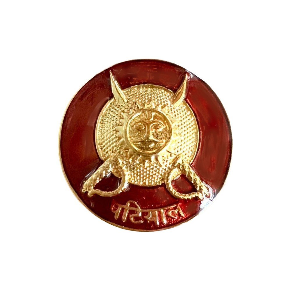 S1121BB.jpg Royal Buttons - Patyal State - Encrusted Crest - Image 1