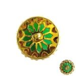 Created Emeralds & Diamond Sherwani Buttons - Image 2